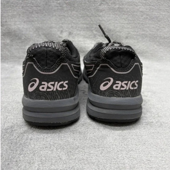 GUC ASICS Trail Scout Shoes Womens Black Gray Trail Running Sneakers (Size 7) - Picture 3 of 8